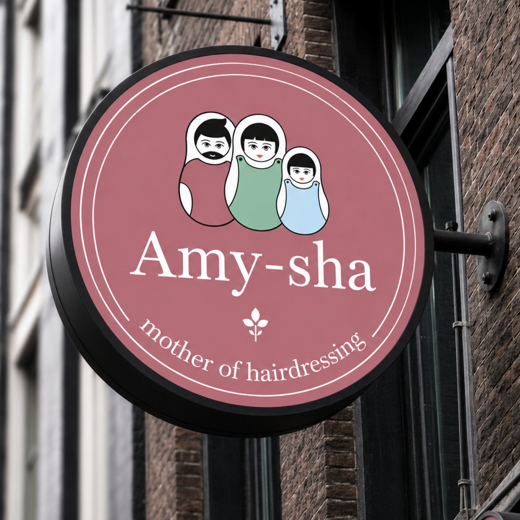 Amy Sha — shopfront sign