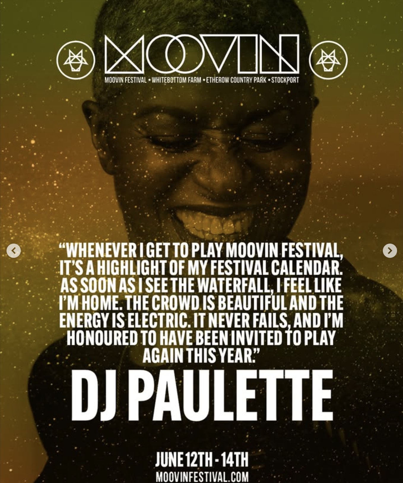 Moovin Festival — DJ Paulette lineup announcement